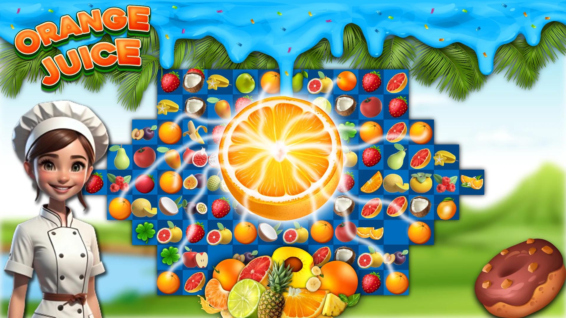 Fruit Match 3 Game screenshot