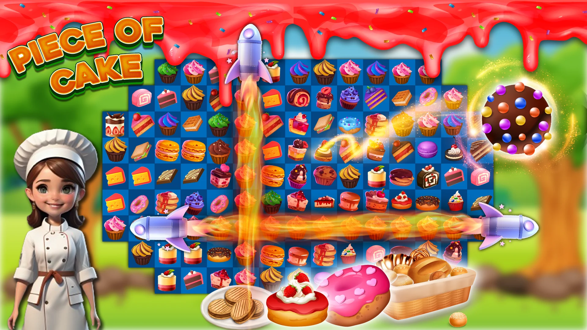 Fruit Match 3 Game screenshot