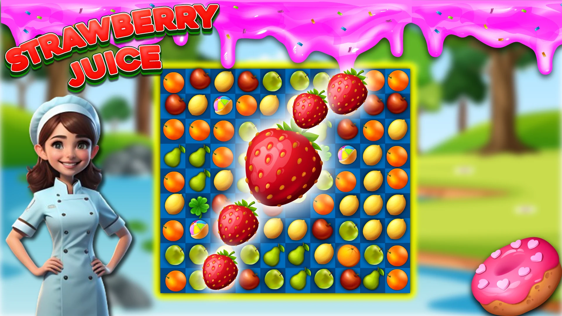 Fruit Match 3 Game screenshot