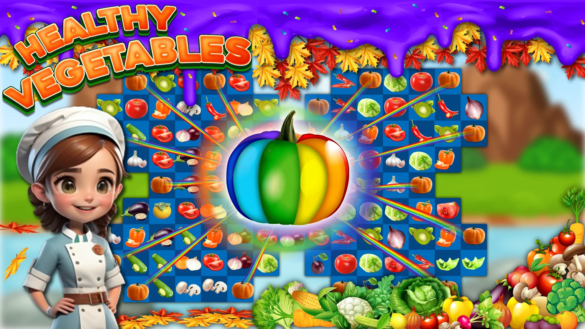 Fruit Match 3 Game screenshot