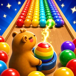 Icono de 3D Bubble: Capybara Shoot